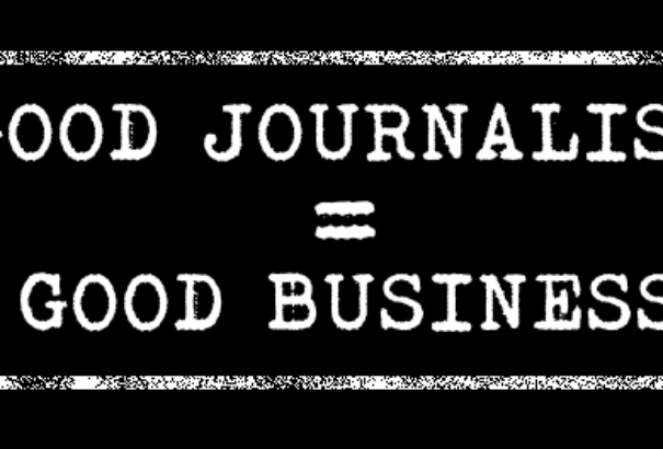 A jó újságírás ott végződik, ahol a jó üzlet elkezdődik