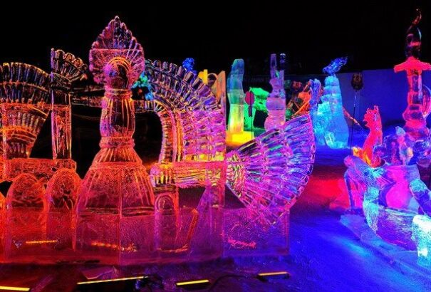 Jégszobor világbajnokság a Tátrában – képriport a jégcsodákról