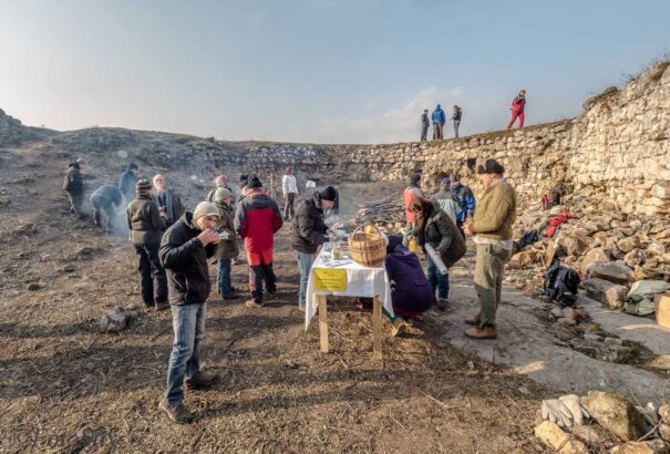 Újévi túra Torna várába (képek)