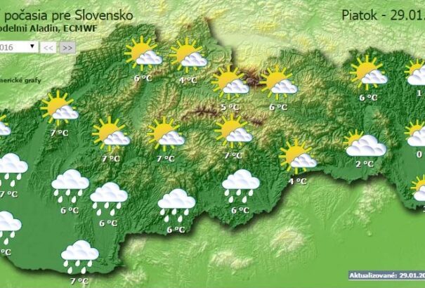 Borult időnk lesz Pénteken némi esővel