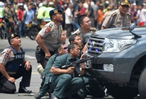Terrorcselekmény történt Jakartában