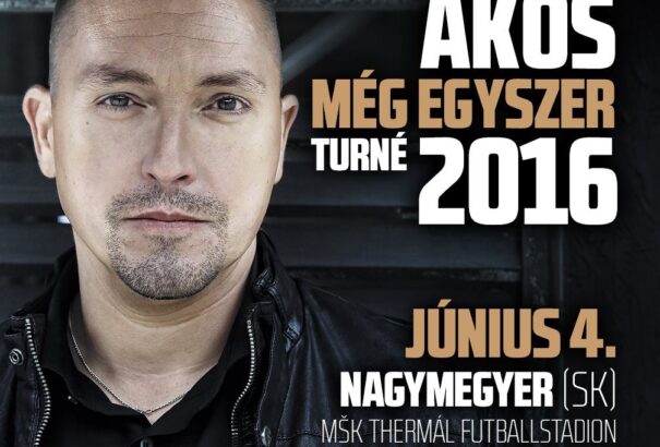 Ákos koncert lesz Nagymegyeren