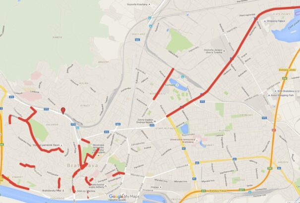 Február végétől komplett szétbombázzák Pozsony utcáit