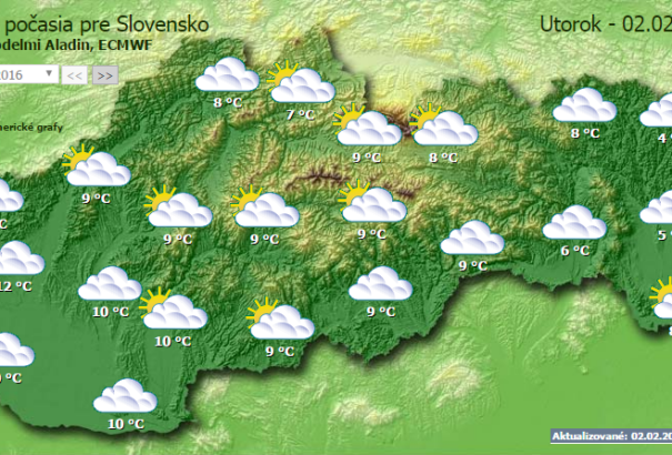 Közepesen felhős, borult időnk lesz kedden, helyenként köddel