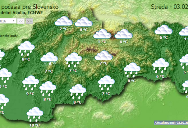 Borult égbolt, köd és eső jellemzi a szerdai időjárást