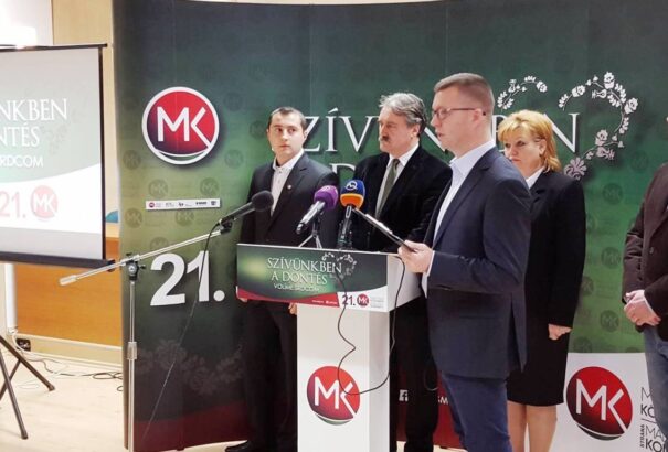 Az MKP bemutatta új óriásplakátjait és üzeneteit (rövidhír+képek)