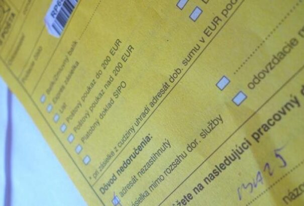 Sárga cetlik helyett itt a Szlovák Posta új szolgáltatása