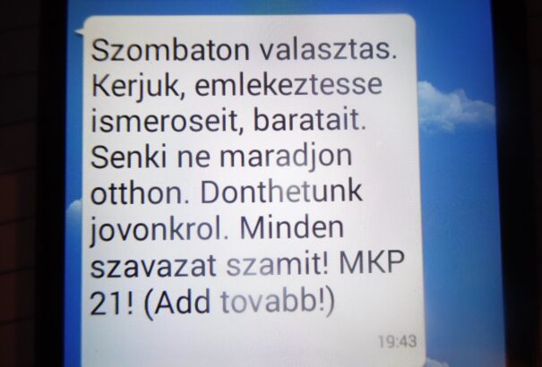 Breaking news: SMS lejárató kampány az MKP ellen – a párt büntető feljelentést tesz (Frissítve)