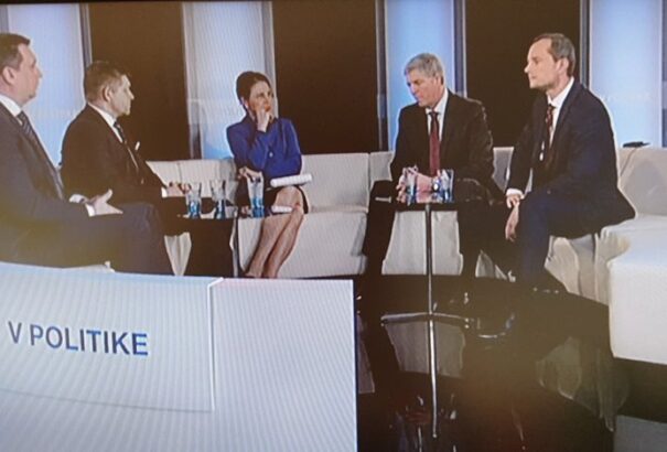 Fico, Danko, Bugár, Procházka a TA 3-ban