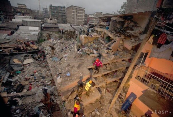 Hatszintes lakóház dőlt össze Nairobi-ban – halálos áldozatok vannak