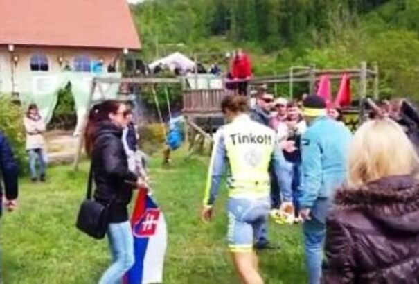 Sagan bukott és feladta a mai terepkerékpár-versenyt (videó)