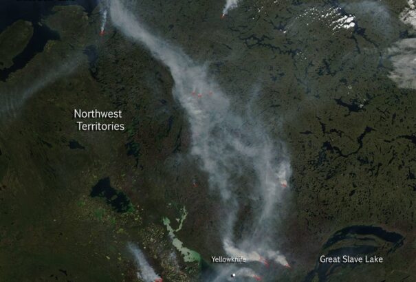 Kétszeresére is nőhet a kanadai futótűz kiterjedése