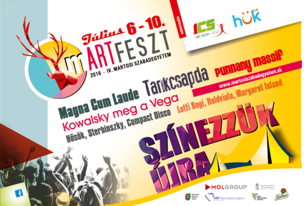 Szinesedik az idei Martosi Szabadegyetem programja