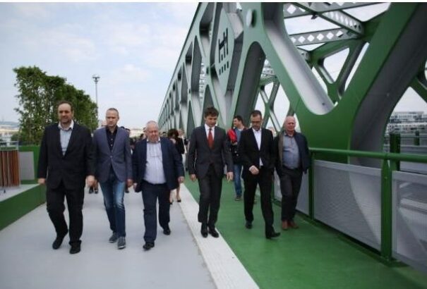 Átadták a pozsonyi új Öreg hidat (Videó)