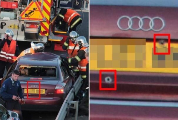 Autós üldözés és lövöldözés a belga autópályán