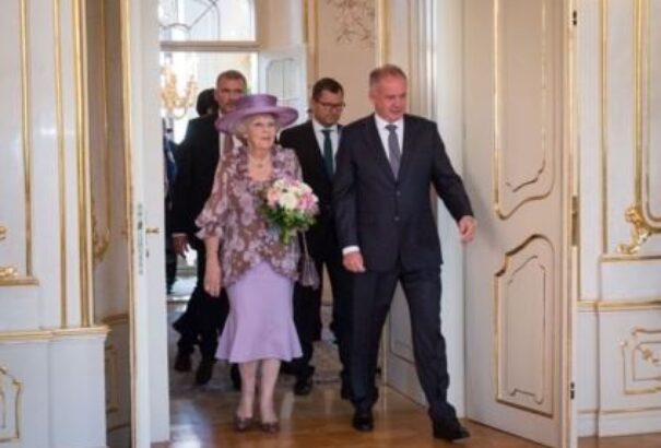 Szlovákiába látogatott Beatrix holland hercegnő