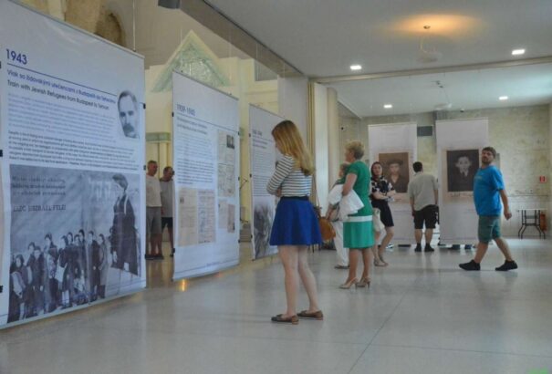 Holokauszt, zsidóság, emberiesség – Vándorkiállítás Aron Grünhut életéről