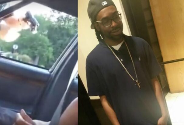 A papírjaiért nyúlt, négyszer meglőtték (videó)