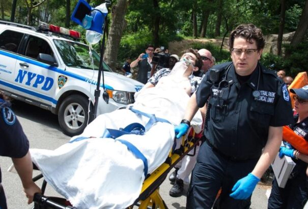 Bomba robbant a Central parkban New Yorkban (videó)