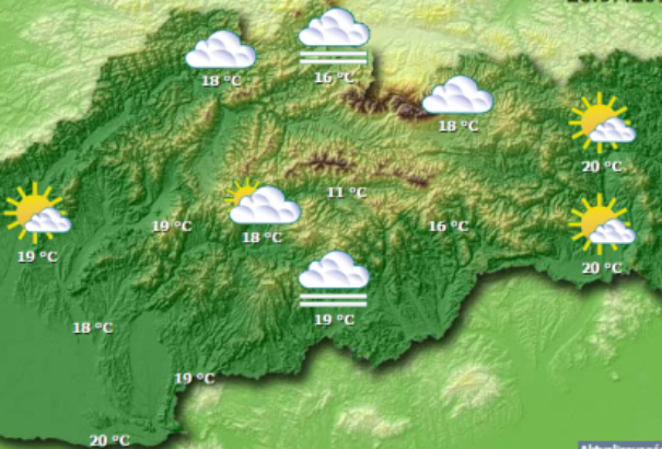 Fülledt, felhős, borult időnk lesz kedden