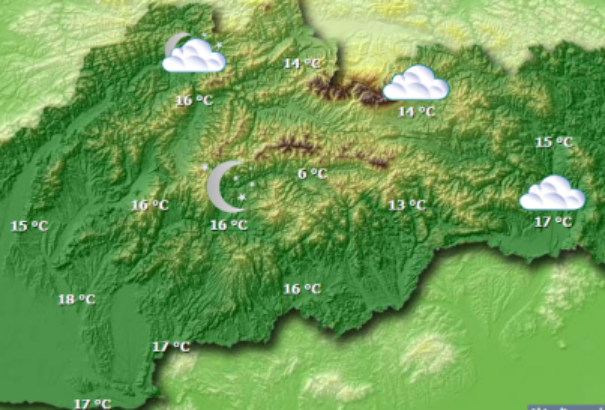 A szerdai időjárásról: nyári záporok söpörnek végig az országon