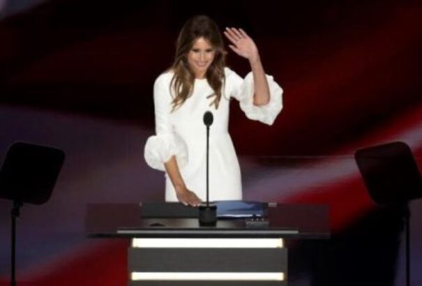 Melania Trump beszédében leutánozta Michelle Obamát