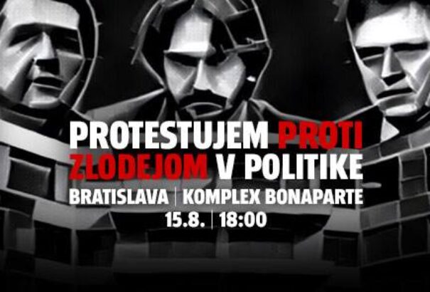 Bonaparte: Ma is tüntetnek Pozsonyban Kaliňák ellen