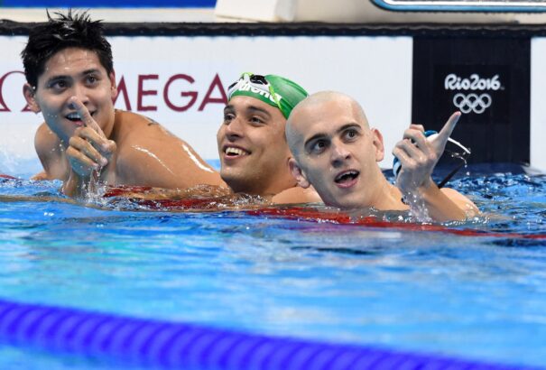 Cseh László olimpiai ezüstérmet szerzett 100 méter pillangón