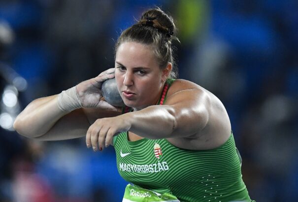 Márton Anita bronzérmes súlylökésben