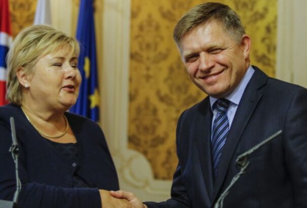 A norvég miniszterelnök pokémonokra vadászott Pozsonyban