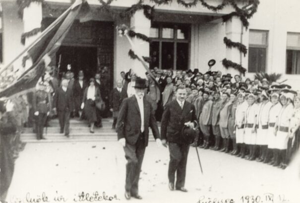 T.G. Masaryk köztársasági elnök losonci látogatása 1930-ban