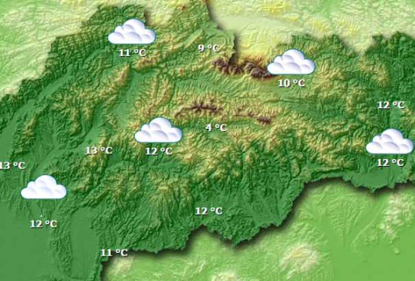 Barátságtalan időnk lesz: szél, borult ég és eső