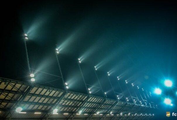 Így gyúlnak ki a fények az új DAC Arénában