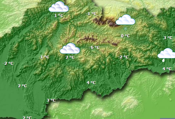 A szerdai időjárásról: borongósan indul a nap