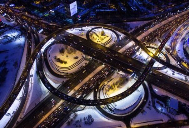 Egy nap alatt ezer baleset történt Moszkvában