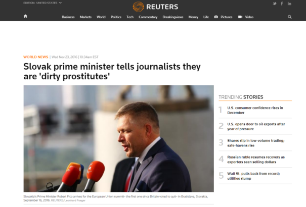 Most már a külföldi „prostituáltak” is felfigyeltek a Lajčák-ügyre