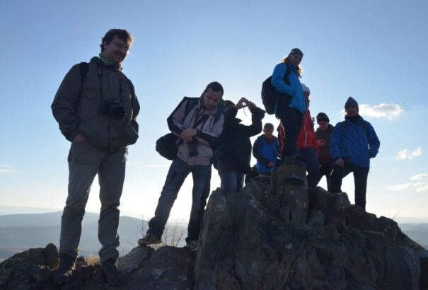 Gyalogtúrán az eresztvényi kőbányákhoz és Salgó várához