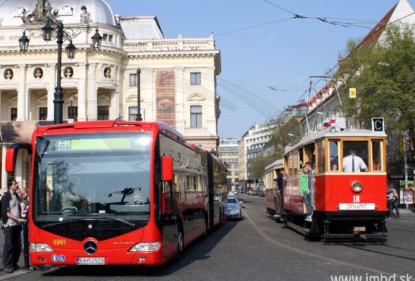 Ünnepi üzemmódba vált a pozsonyi városi tömegközlekedés