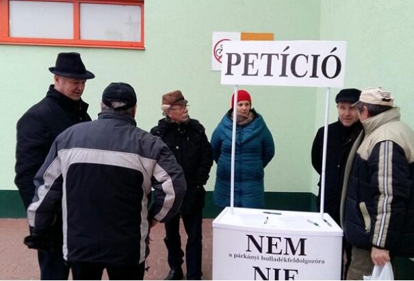 Polgármestert égető égető Párkányban