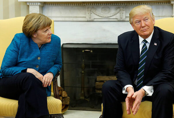 Donald Trump a közös érdekeket hangsúlyozta Angela Merkellel való találkozója után