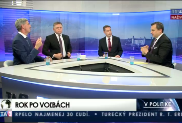 Danko: Sosem volt tervben egy Sulík vezette koalíció. Matovič: Menyhárt jobban tud szlovákul, mint az SNS elnöke