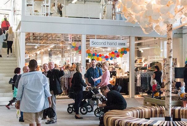 Egy menő áruház, ahol csak javított és használt holmikat árulnak