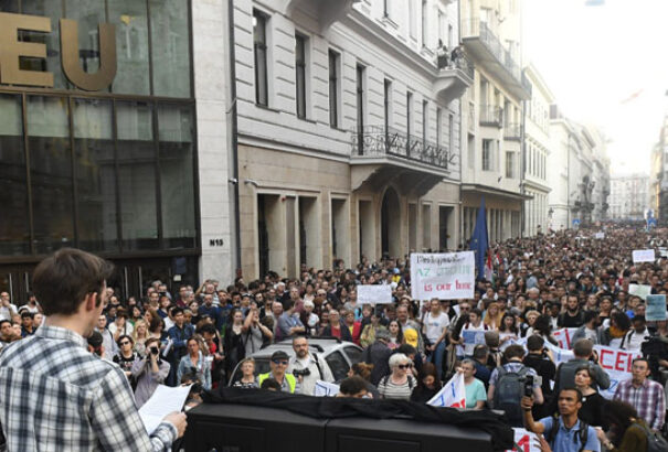 Vörös Szabolcs: Hét mondat a CEU-tüntetésről
