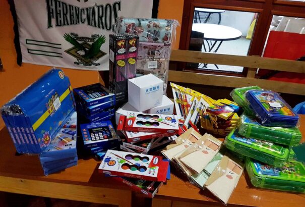 A DAC szurkolói is támogatták a kárpátaljai magyar gyermekeket