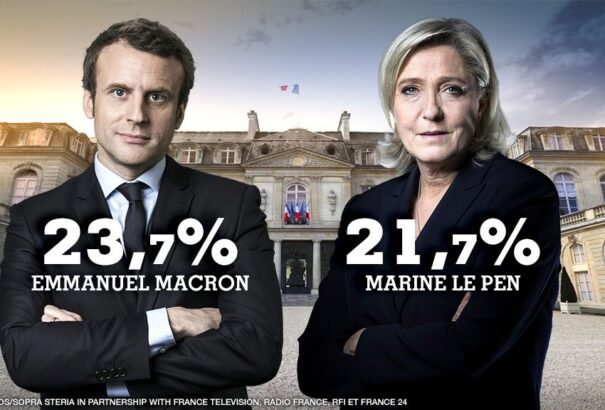 A franciák választottak: Macron és Le Pen juthattak a második fordulóba