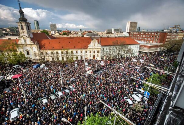 Pozsony bizonyított: Soros György nélkül is lehet tüntetni