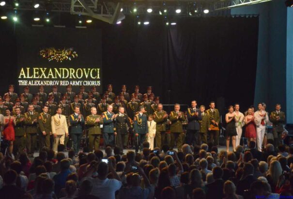 Losoncon lépett fel az Alexandrov Együttes – Képriport