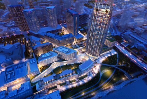 Bővül az Eurovea. Felépül Pozsony első felhőkarcolója is