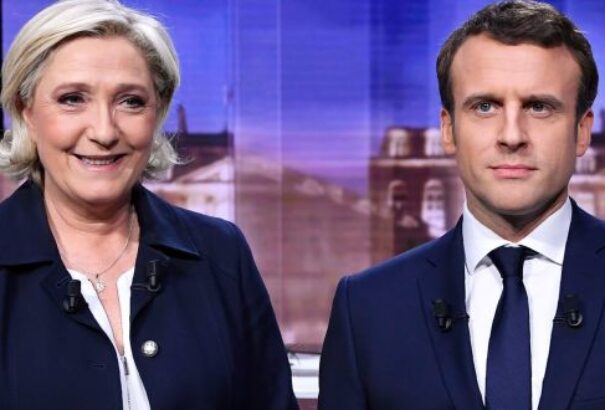 Eldurvult a televíziós vita Le Pen és Macron között