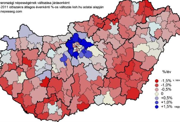 Fogy a magyar: Öt év alatt tovább csökkent Magyarország népessége